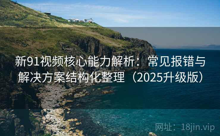 新91视频核心能力解析：常见报错与解决方案结构化整理（2025升级版）