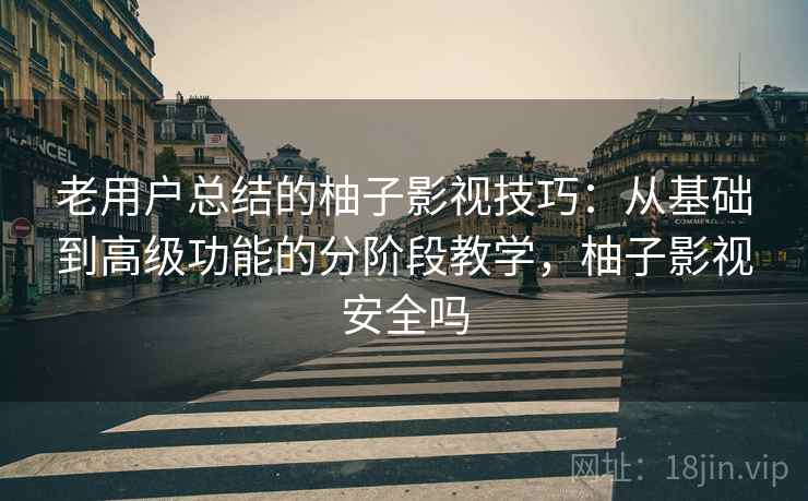 老用户总结的柚子影视技巧：从基础到高级功能的分阶段教学，柚子影视安全吗
